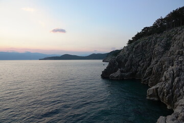 Morgen bei Vrbnik auf Krk, Kroatien