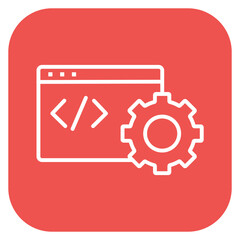 Programming Settings Icon of SEO and SEM iconset.