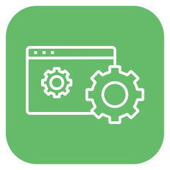 Website Settings Icon of SEO and SEM iconset.