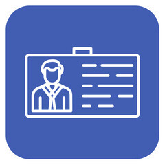 ID Card Icon of Business Startup iconset.