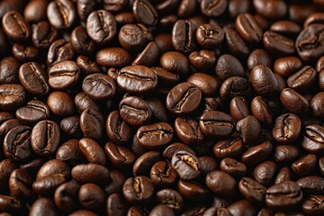 Fototapeta premium Full frame coffee beans