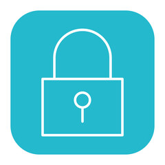 Padlock Icon of Protection and Security iconset.