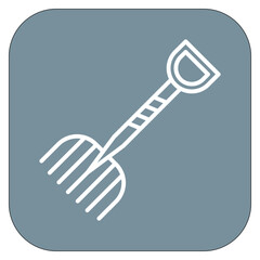 Rake Icon of Village iconset.