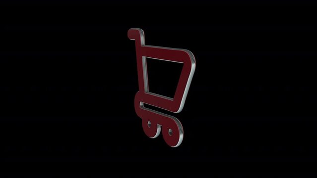 Streamline your online check-out process with our detailed 3D checkout business icon animation that showcases your brand's commitment to customer satisfaction.