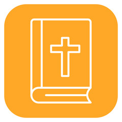 Obraz premium Bible Icon of Wedding iconset.