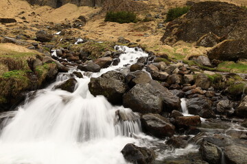 Obraz premium The Snæfellsjökull National Park is a national park of Iceland located in the municipality of Snæfellsbær the west of the country