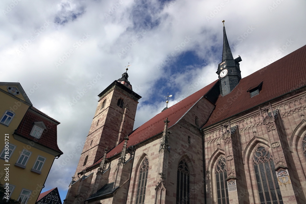 Canvas Prints kirche st. georg in schmalkalden