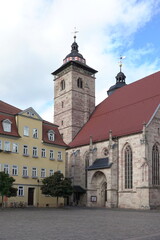 Fototapeta na wymiar Kirche St. Georg in Schmalkalden