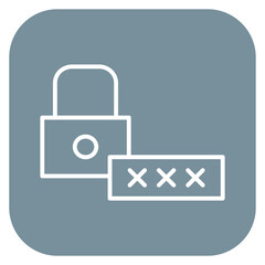 Password Icon of Web Hosting iconset.