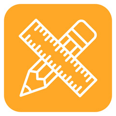 Ruler Icon of Education iconset.