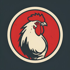 Beautiful Hen Logo, Perfect Chicken Design for Your Project and Creations, Ai Generative