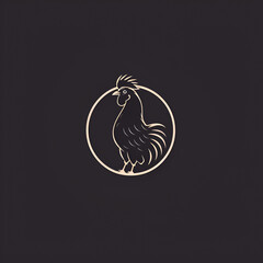 Beautiful Hen Logo, Perfect Chicken Design for Your Project and Creations, Ai Generative
