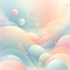 Soft, soothing gradients in pastel tones. Pastel graphics, photo wallpapers.