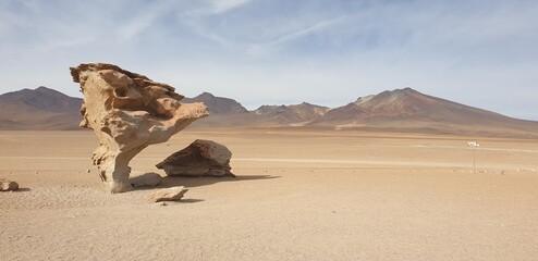 Atacama Desert Stone Formation