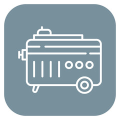 Electric Generator Icon of Electrician Tools iconset.