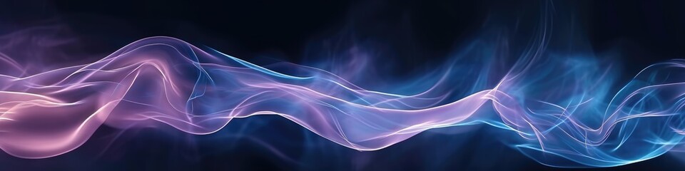 Fluid and ethereal minimalist artistic background