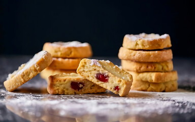 Capture the essence of Shortbread in a mouthwatering food photography shot