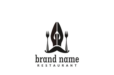 Chef Restaurant logo design inspiration