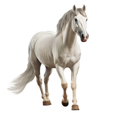 Naklejka na ściany i meble horse isolated on white