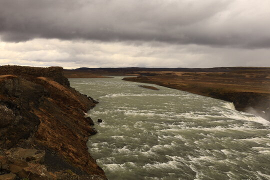 Gullfoss is a waterfall located in the canyon of the Hvítá river in southwest Iceland.