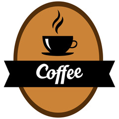 Coffee logo without background