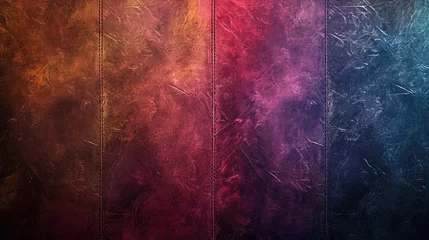 Deurstickers Vintage colorful leather texture background for print, fashion, banner, footwear, furniture, accessories © eireenz
