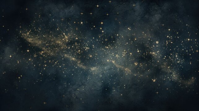  a space filled with lots of stars on a dark blue background with a sky full of stars in the middle of the image.