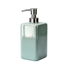Obraz premium Dish Soap Dispenser. Scandinavian modern minimalist style. Transparent background, isolated image.