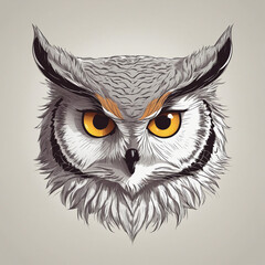 Illustration of an Owl Logo