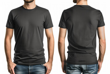 black t shirt