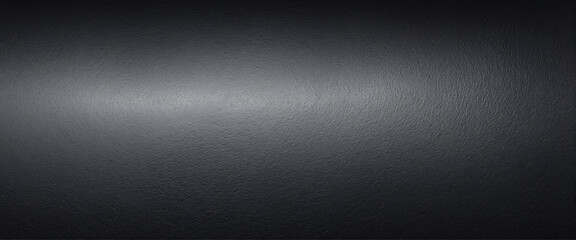 Grainy black and grey gradient textured background with copy space for banner