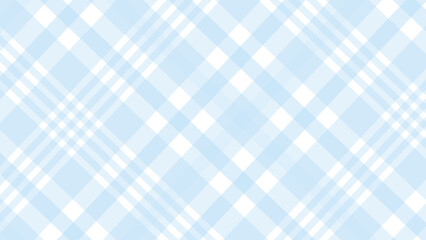 Diagonal blue checkered in the white background	