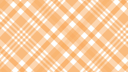 Diagonal orange checkered in the white background	