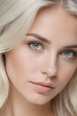 Obraz premium portrait of a woman with blond hair