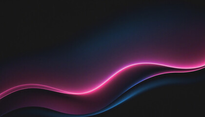 Grainy Neon Color Gradient Background on Black with Retro Texture