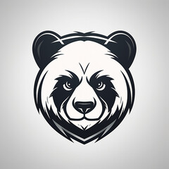Naklejka premium Panda Logo Design 