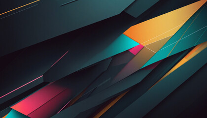 Contemporary Abstract Art Backdrop