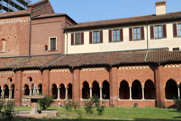Obraz premium courtyard of the castle