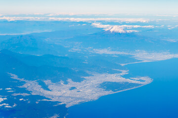 富士山　空撮