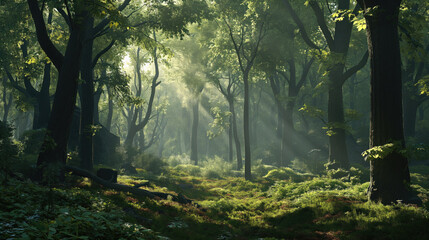 Obraz premium Picture of a forest