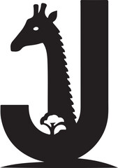 Alphabet J Logo Icon Vector illustration, J letter vector logo ideas, iconic logo, premium logo icon