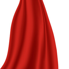 Red Curtain Decoration