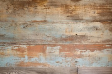 Vintage Barn Wood Background Plane with Weathered and Faded Paint Accents