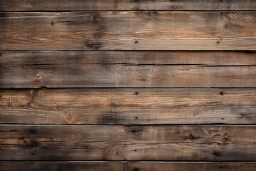 Obraz na płótnie Canvas Distressed Wood Plank Background with Worn Texture, Visible Knots, and Weathered Cracks