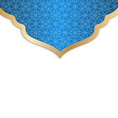 Islamic Golden Frame Ramadan 