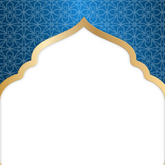Islamic Golden Frame Ramadan 