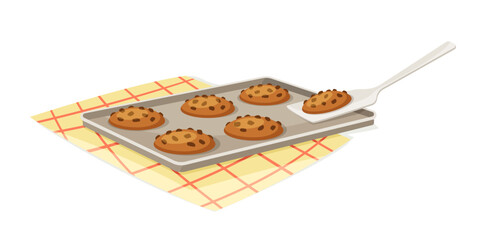 Item for baking vector concept
