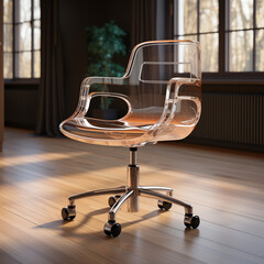 office transparent chair