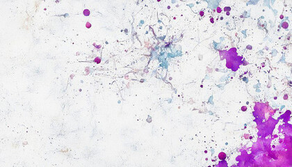 Abstract watercolor. Splash blobs, watercolor pattern on white background,  abstract grunge texture.