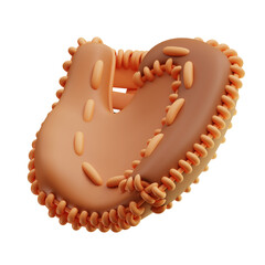 3d illustration First Baseman Gloves